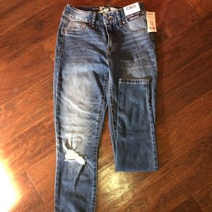Size 1 mid rise NWT jeans